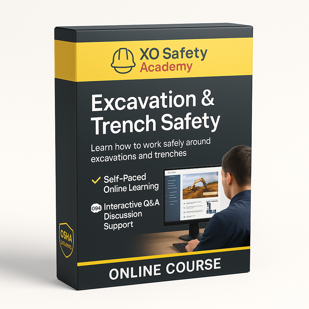 Excavation and Trench Safety Online Course