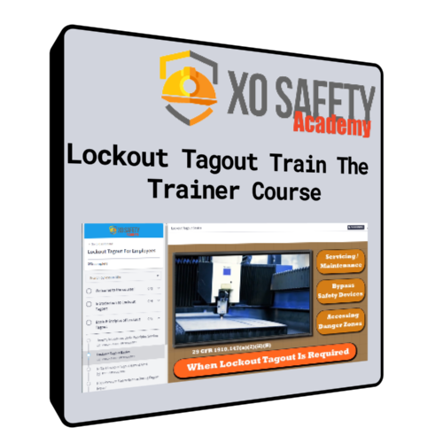 Lockout Tagout Train The Trainer Online Course