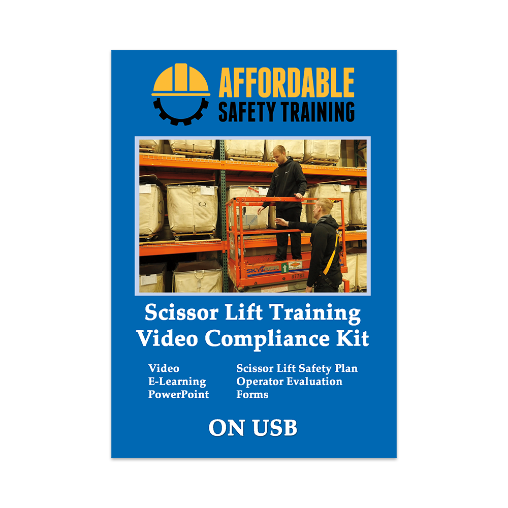 Scissor Lift Operator Training Video Compliance Kit