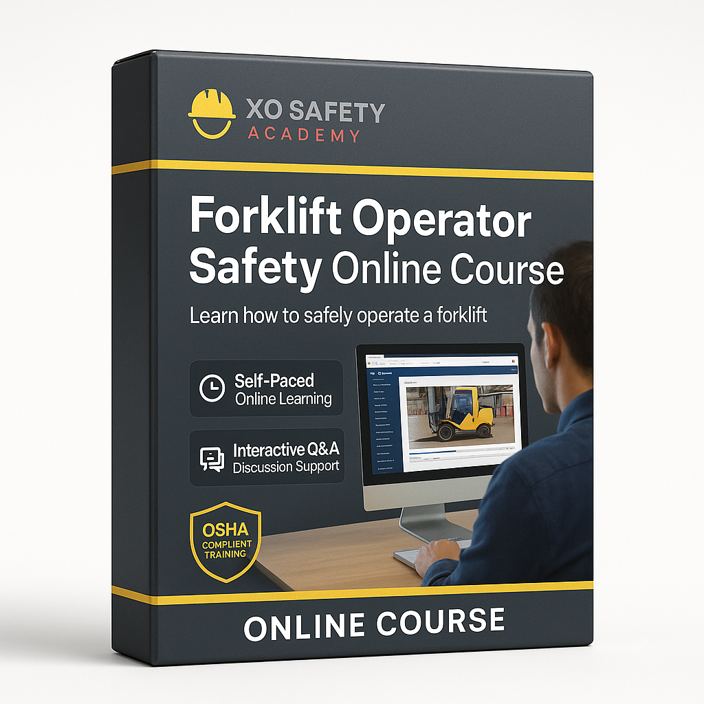 Forklift Operator Safety Online Course