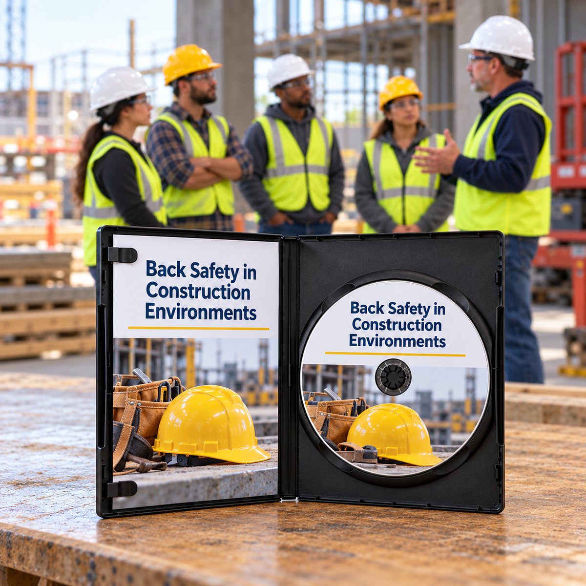 Back Safety in Construction Environments Training — DVD