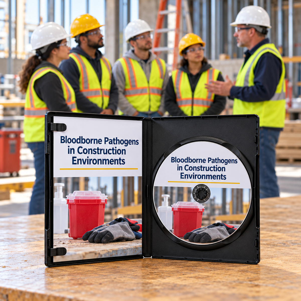 Bloodborne Pathogens in Construction Environments Training — DVD