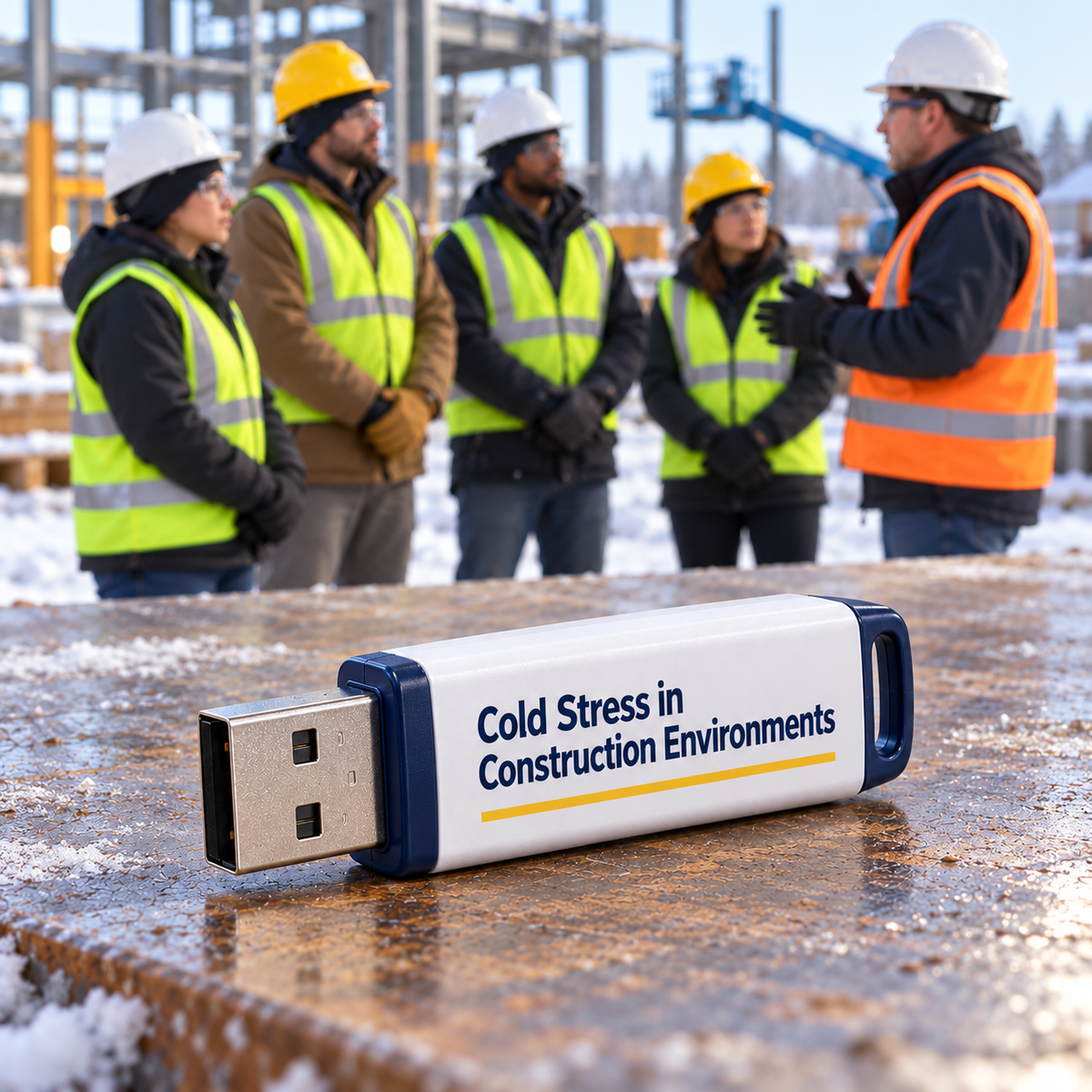 Cold Stress in Construction Environments Training — USB