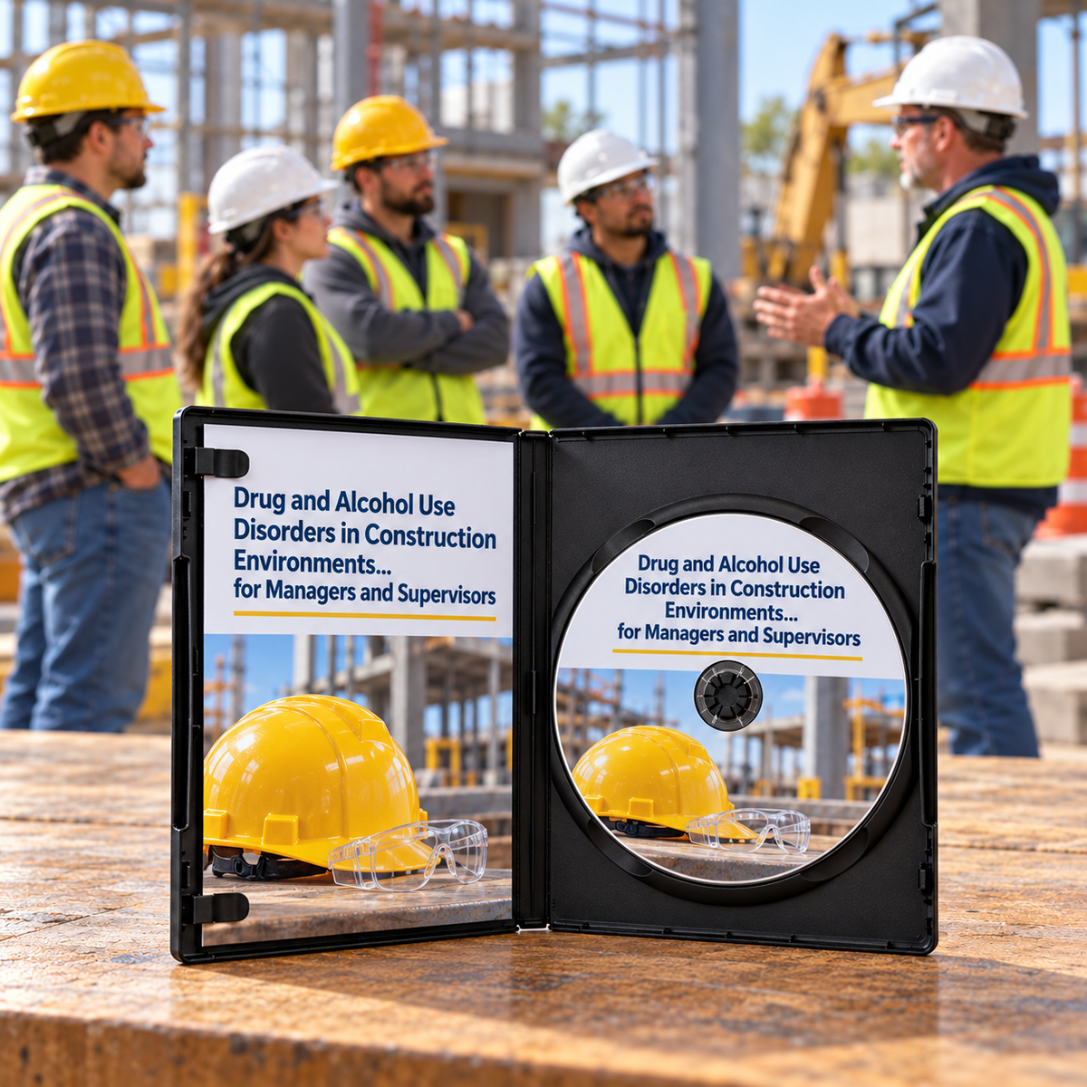 Drug and Alcohol Use Disorders in Construction Environments... for Managers and Supervisors Training — DVD