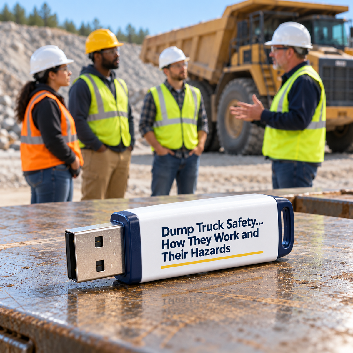 Dump Truck Safety... How They Work and Their Hazards Training — USB