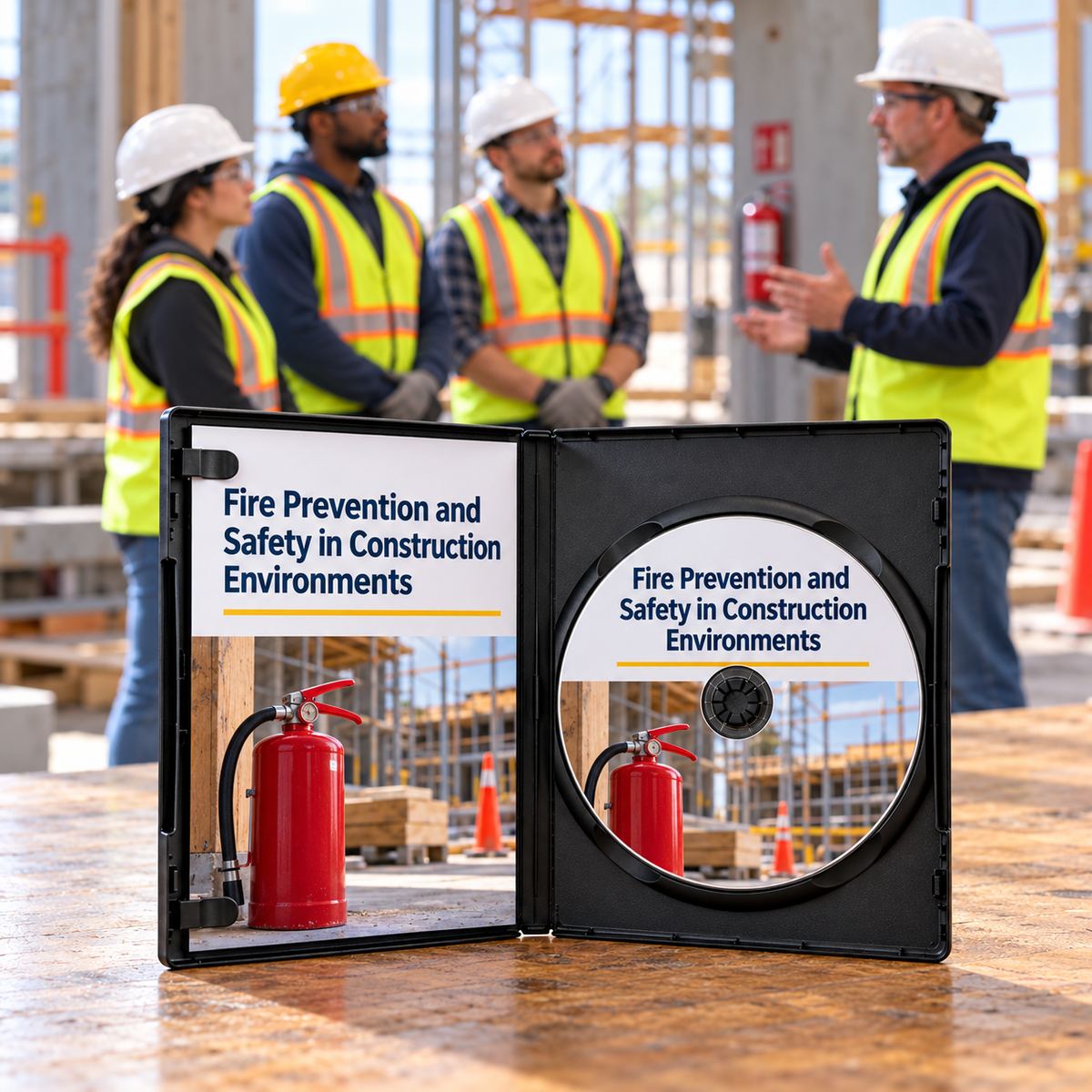 Fire Prevention and Safety in Construction Environments Training — DVD