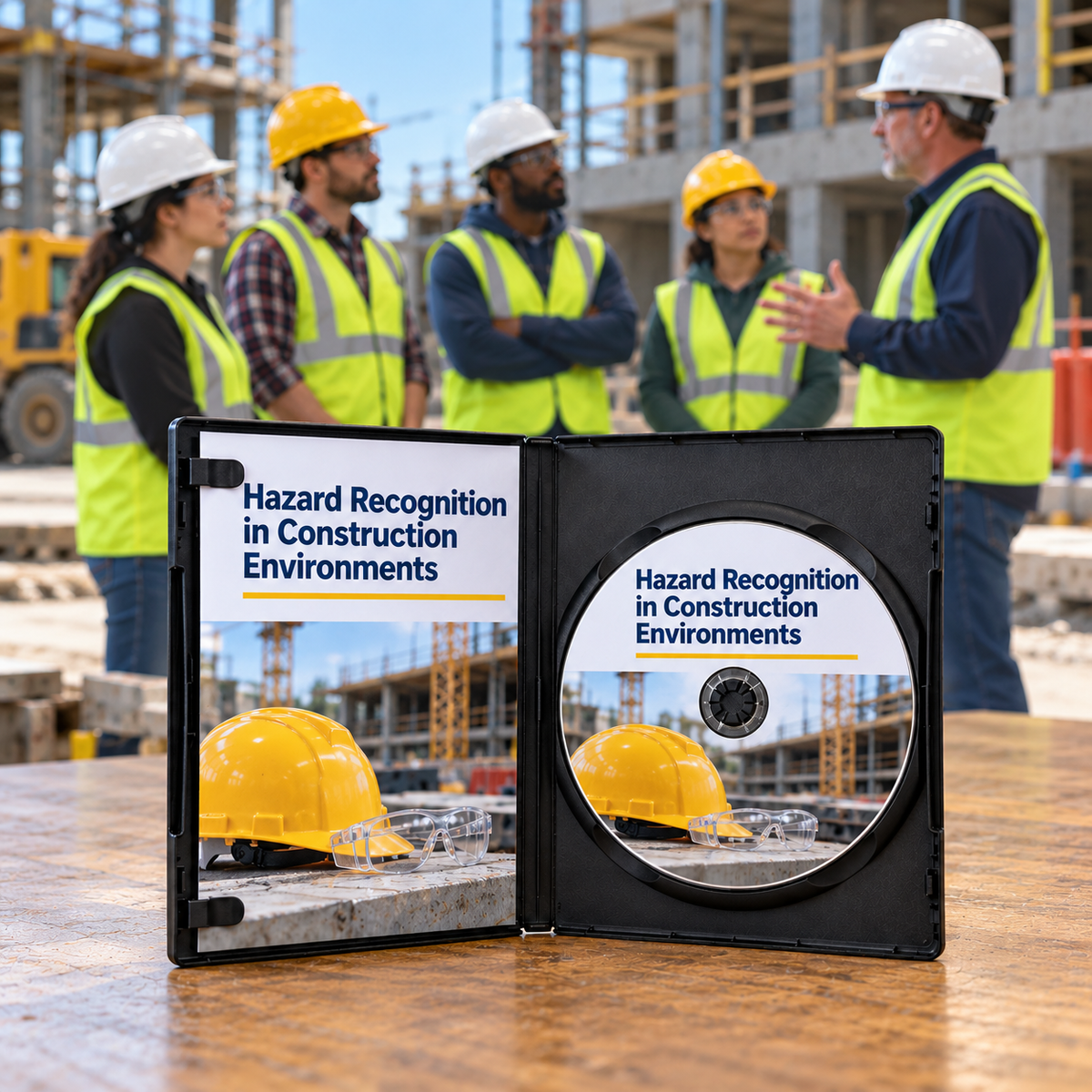Hazard Recognition in Construction Environments Training — DVD
