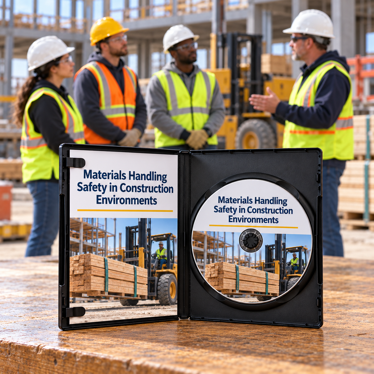 Materials Handling Safety in Construction Environments Training — DVD