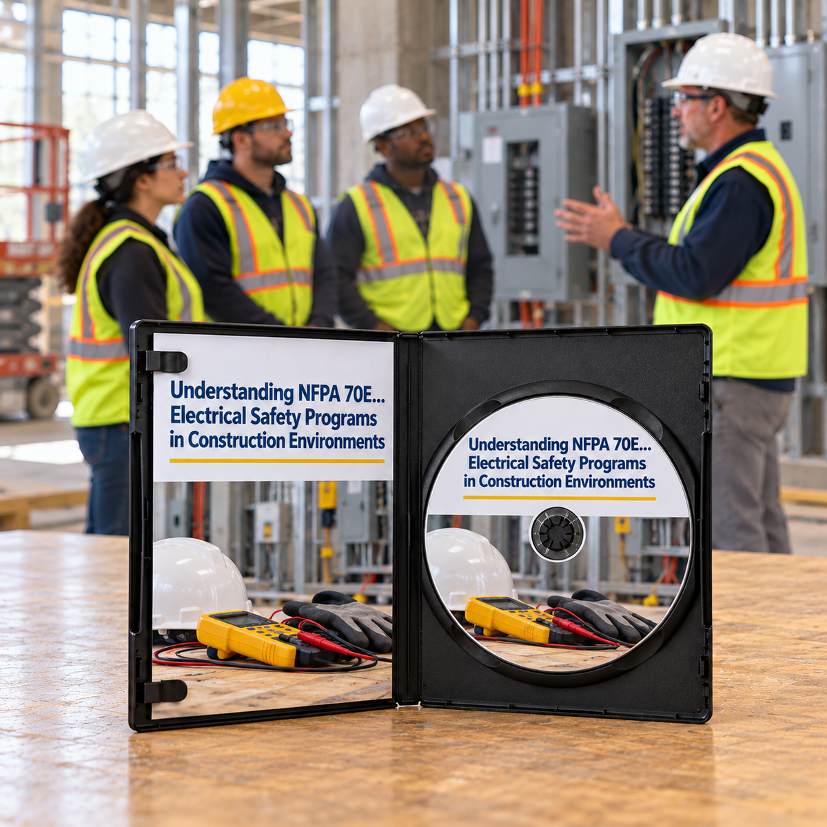 Understanding NFPA 70E... Electrical Safety Programs in Construction Environments Training — DVD