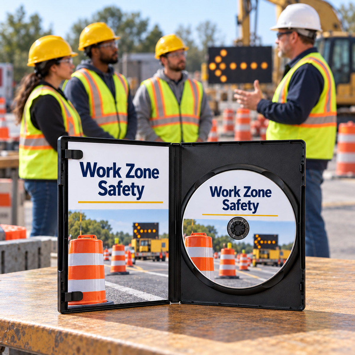 Work Zone Safety Training — DVD