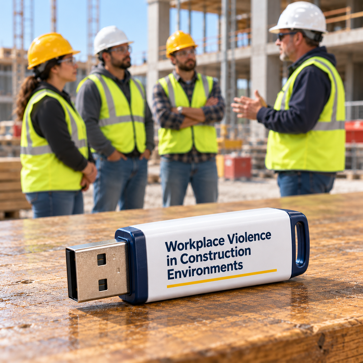 Workplace Violence in Construction Environments Training — USB