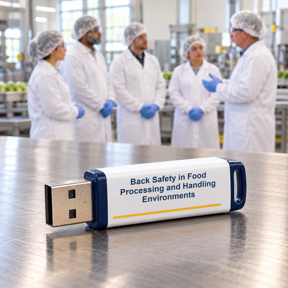 Back Safety in Food Processing and Handling Environments Training — USB