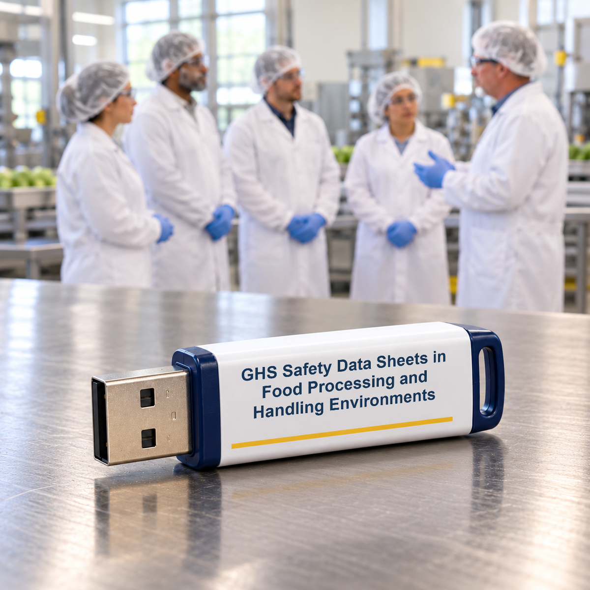 GHS Safety Data Sheets in Food Processing and Handling Environments Training — USB