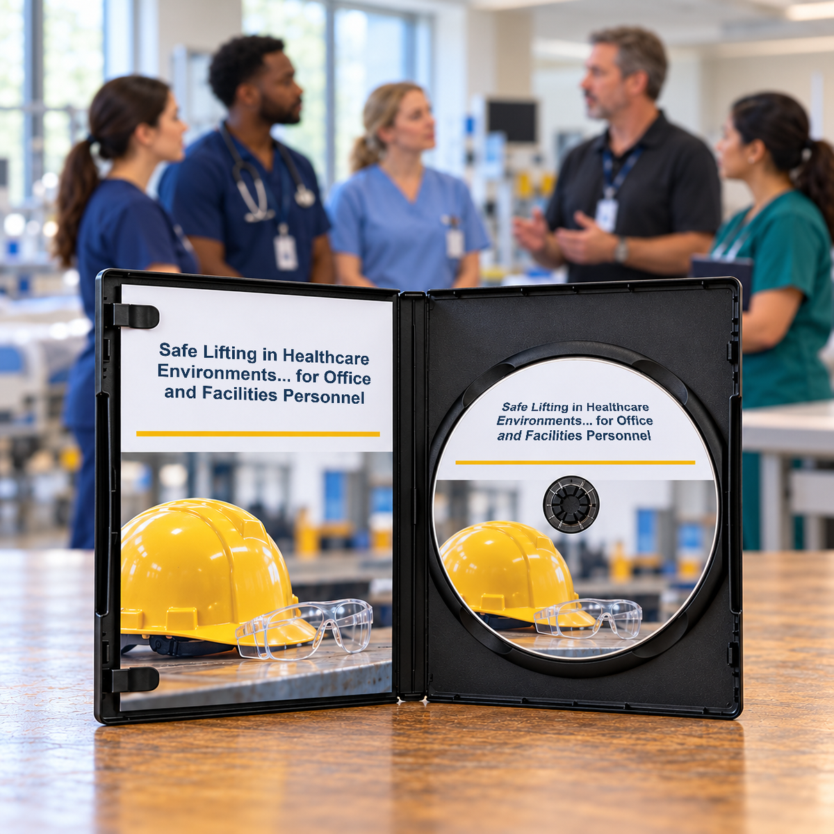 Safe Lifting in Healthcare Environments... for Office and Facilities Personnel Training — DVD