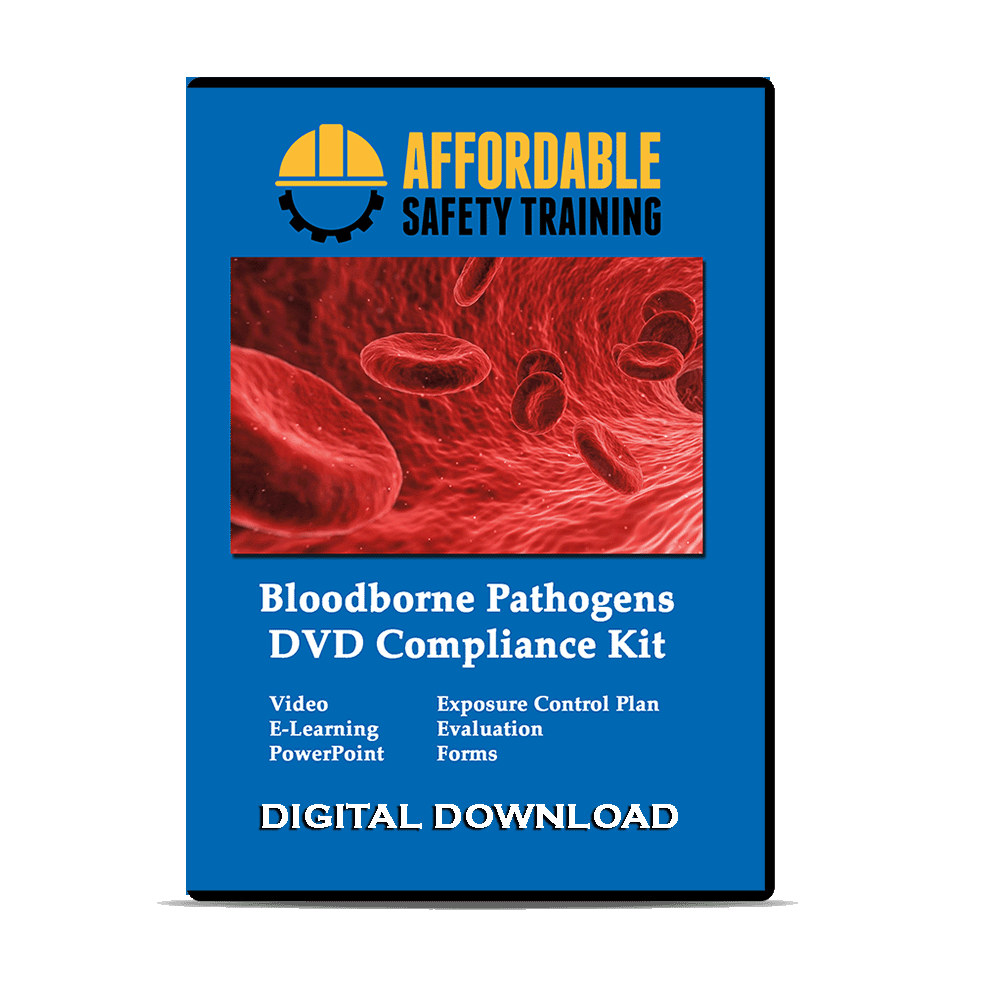 Bloodborne Pathogens Safety Training Video Digital Download