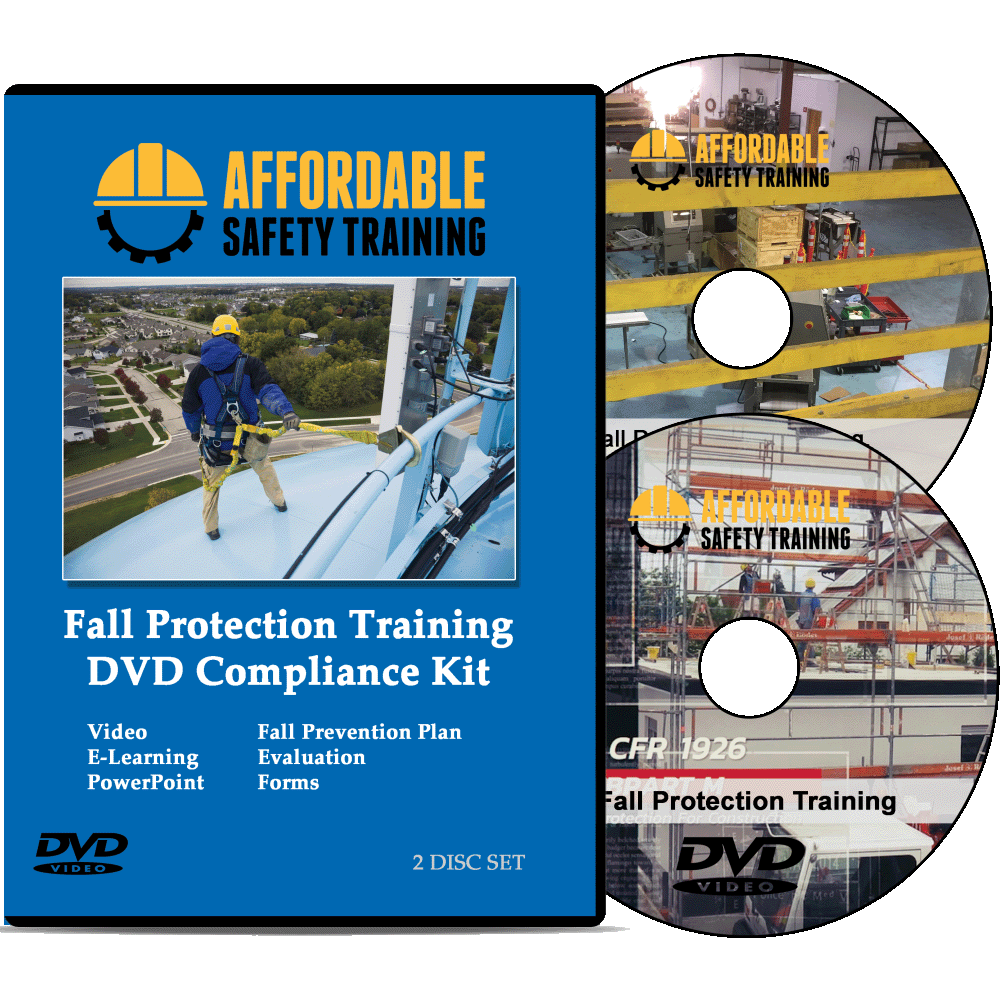 Fall Protection Safety Training DVD Compliance Kit