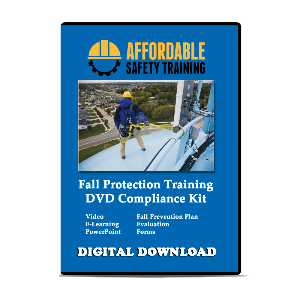 Fall Protection Safety Training Video Digital Download