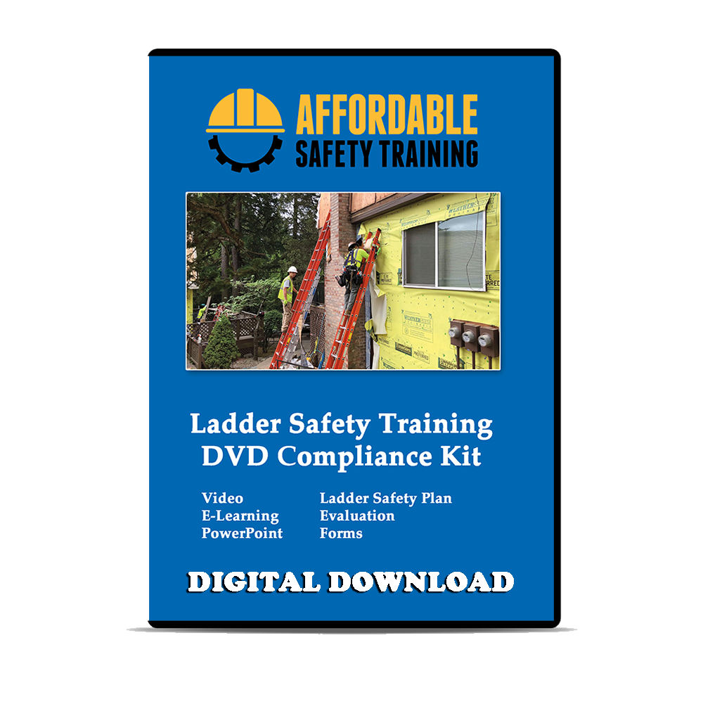 Ladder Safety Training Video Digital Download