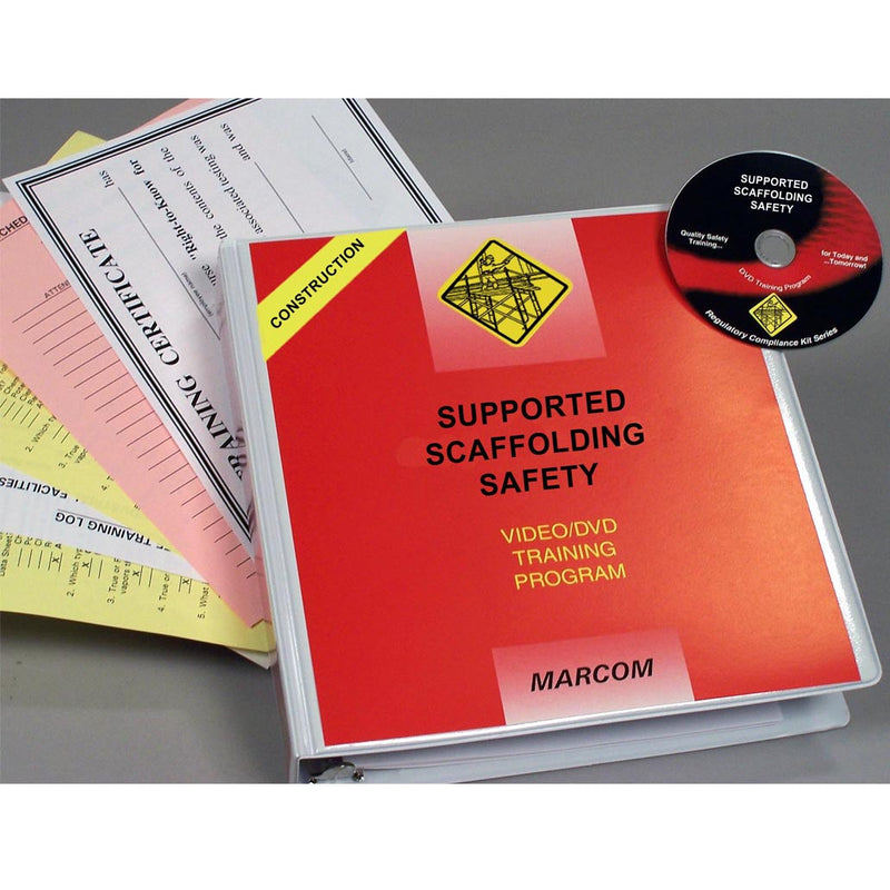 Supported Scaffolding Safety in Construction Environments DVD Only