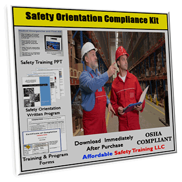 Company Safety Orientation Training, Policy, and Forms