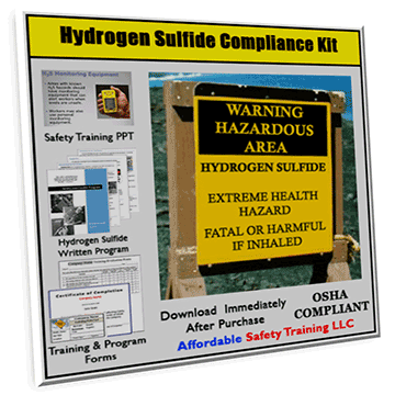 Hydrogen Sulfide Training, H2S Safety Plan, and Forms