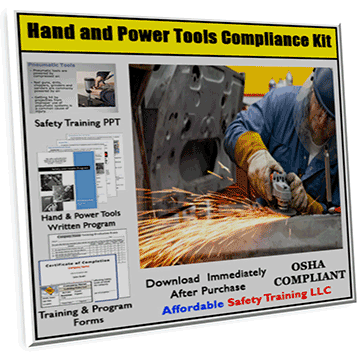 Hand and Power Tools Safety Training, Policy and Forms