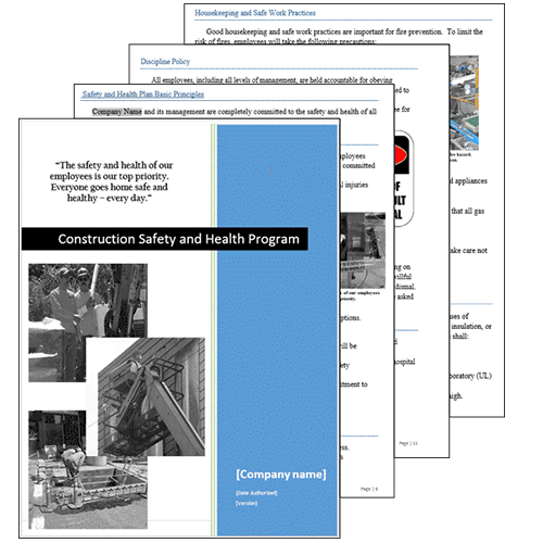 Construction Safety and Health Plan