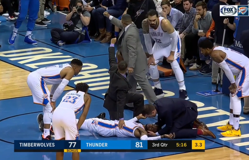 Oklahoma City Thunder Activate Their Catastrophic Injury Emergency Action Plan