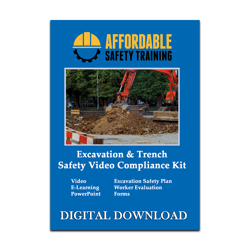 Excavation & Trenching Safety Training Compliance Kit