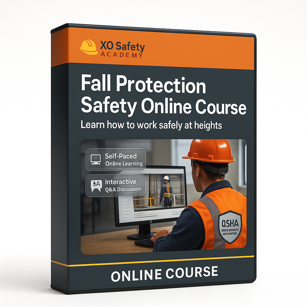 Fall Protection Safety Online Course - XO Safety Academy