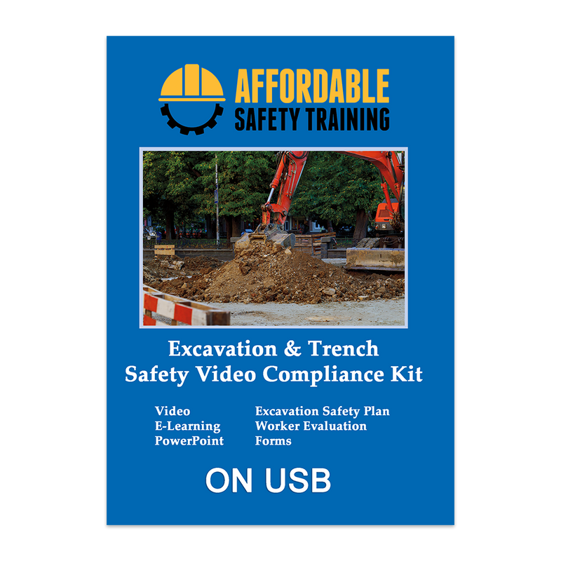 Excavation & Trenching Safety Training Compliance Kit