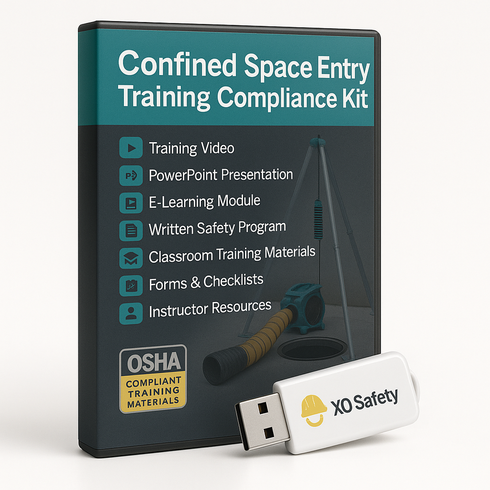 Confined Space Safety Training Compliance Kit