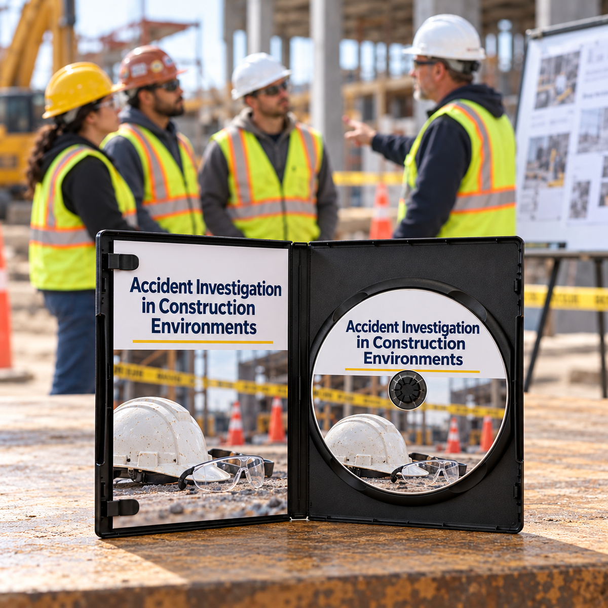 Accident Investigation in Construction Environments Training — DVD