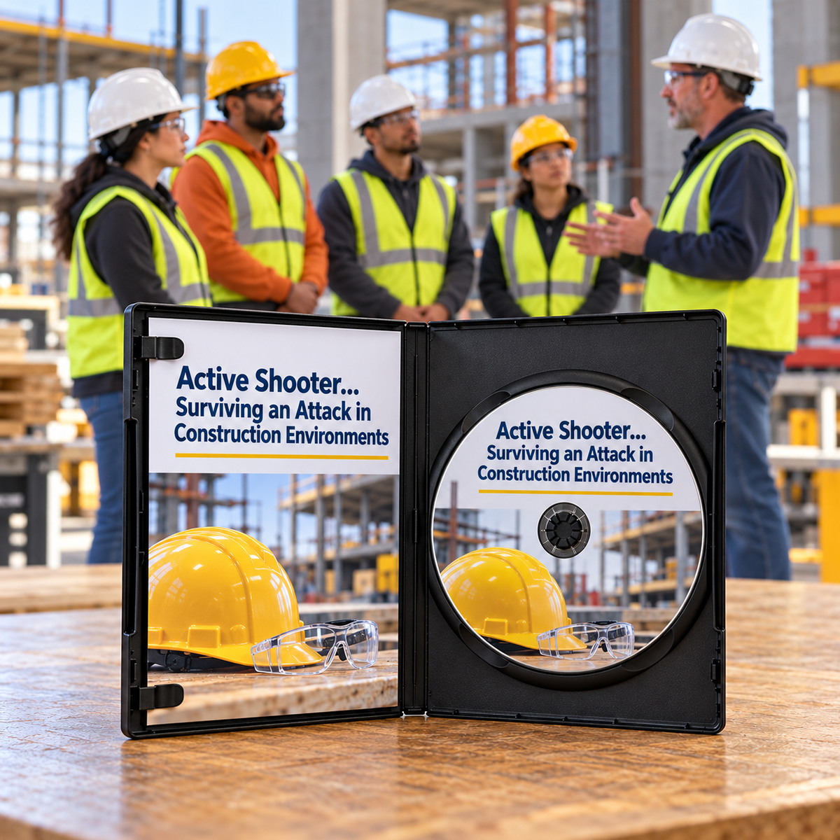 Active Shooter... Surviving an Attack in Construction Environments Training — DVD