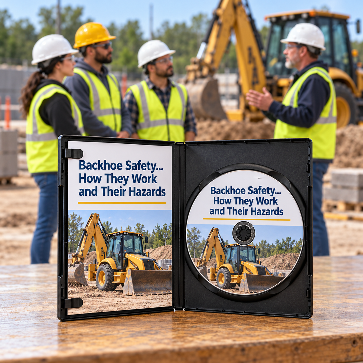 Backhoe Safety... How They Work and Their Hazards Training — DVD