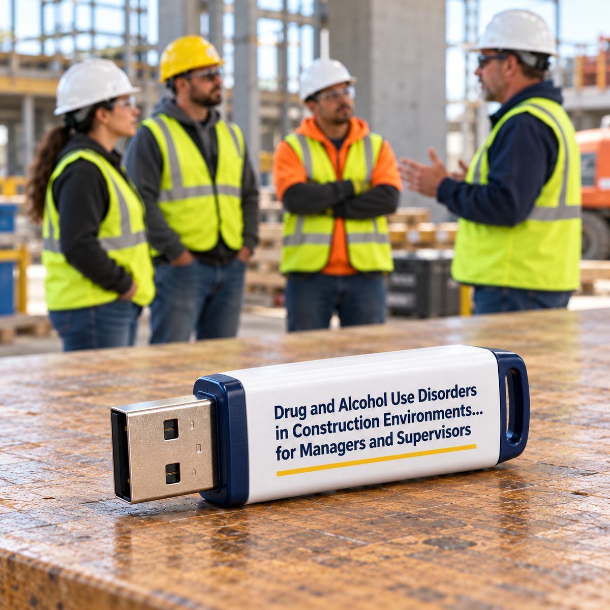 Drug and Alcohol Use Disorders in Construction Environments... for Managers and Supervisors Training — USB