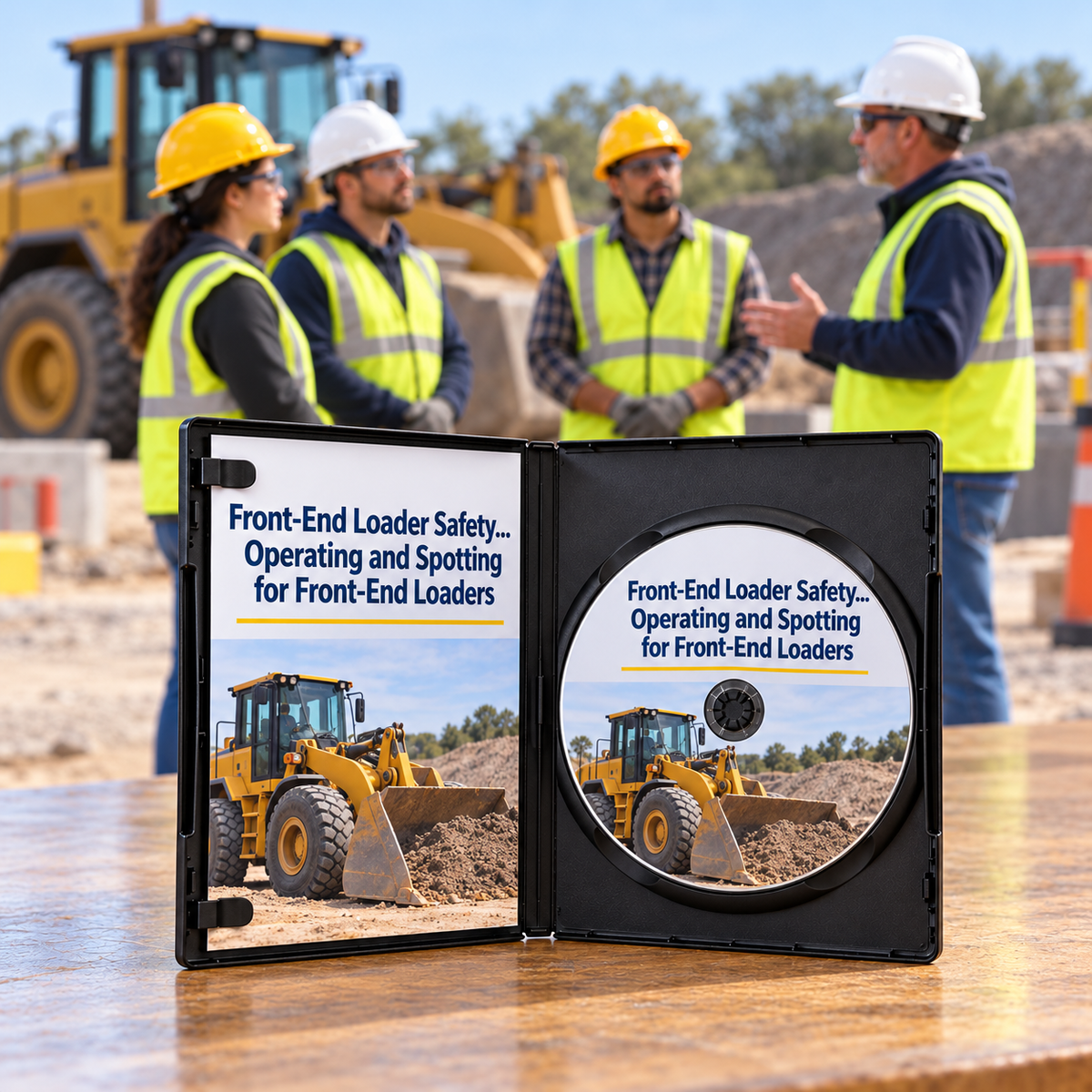 Front-End Loader Safety... Operating and Spotting for Front-End Loaders Training — DVD