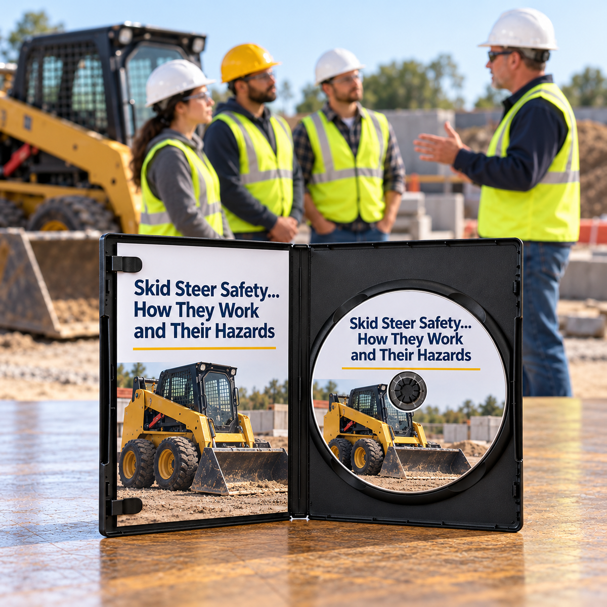 Skid Steer Safety... How They Work and Their Hazards Training — DVD