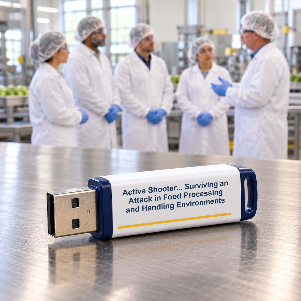 Active Shooter... Surviving an Attack in Food Processing and Handling Environments Training — USB