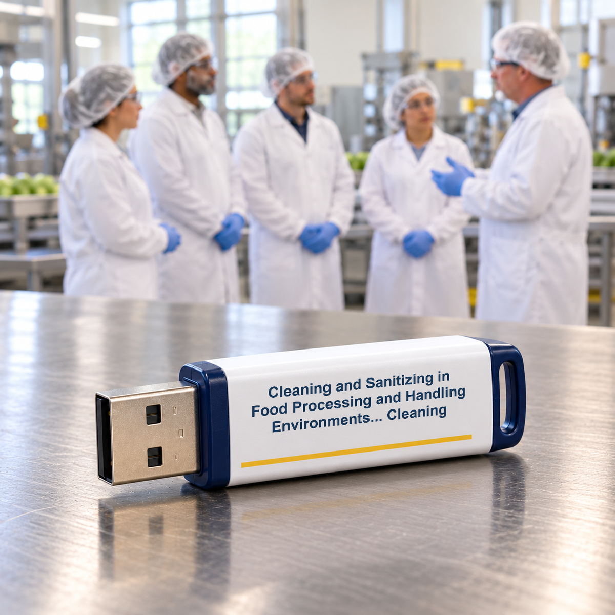 Cleaning and Sanitizing in Food Processing and Handling Environments... Cleaning Training — USB