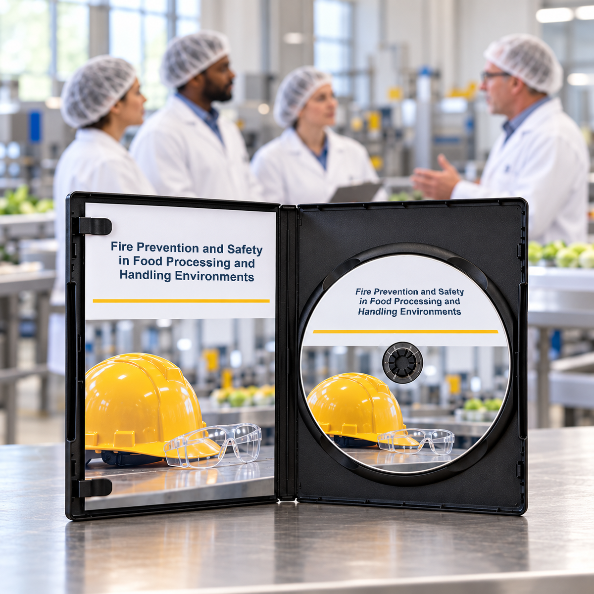 Fire Prevention and Safety in Food Processing and Handling Environments Training — DVD