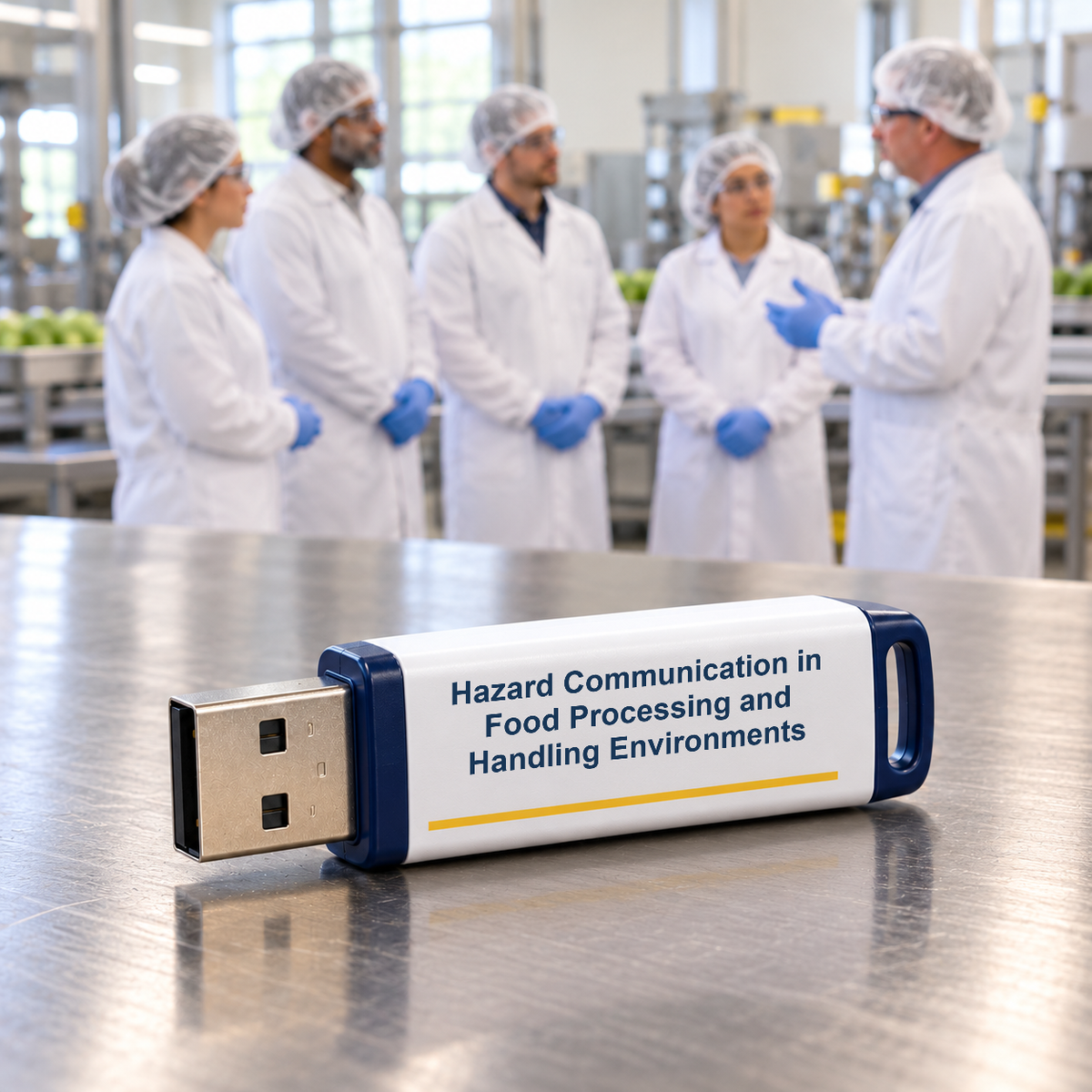 Hazard Communication in Food Processing and Handling Environments Training — USB