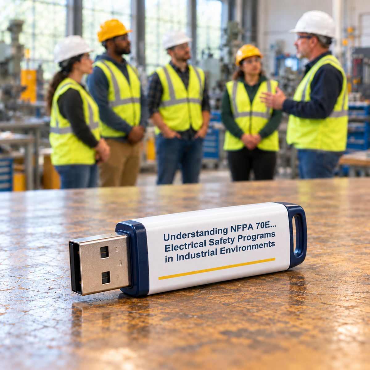 Understanding NFPA 70E... Electrical Safety Programs in Industrial Environments Training — USB