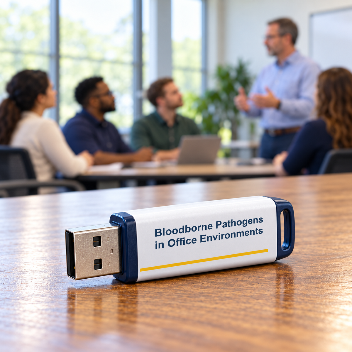 Bloodborne Pathogens in Office Environments Training — USB