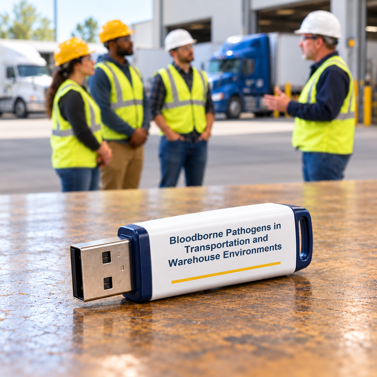 Bloodborne Pathogens in Transportation and Warehouse Environments Training — USB