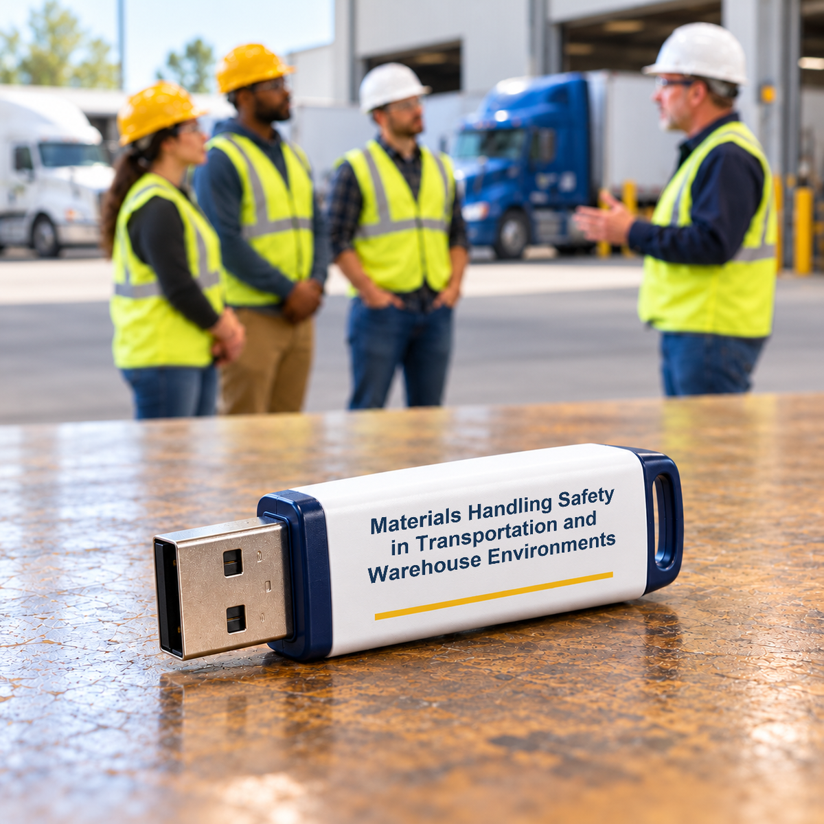 Materials Handling Safety in Transportation and Warehouse Environments Training — USB