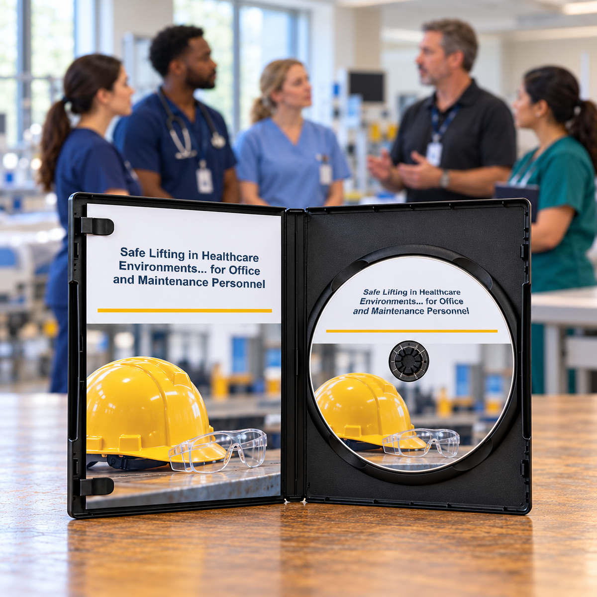 Safe Lifting in Healthcare Environments... for Office and Maintenance Personnel Training — DVD