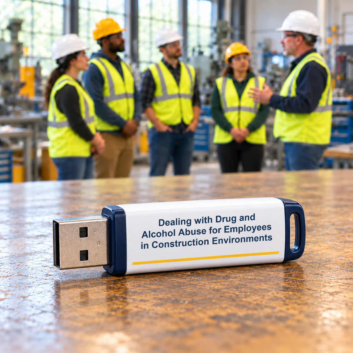 Dealing with Drug and Alcohol Abuse for Employees in Construction Environments Training — USB