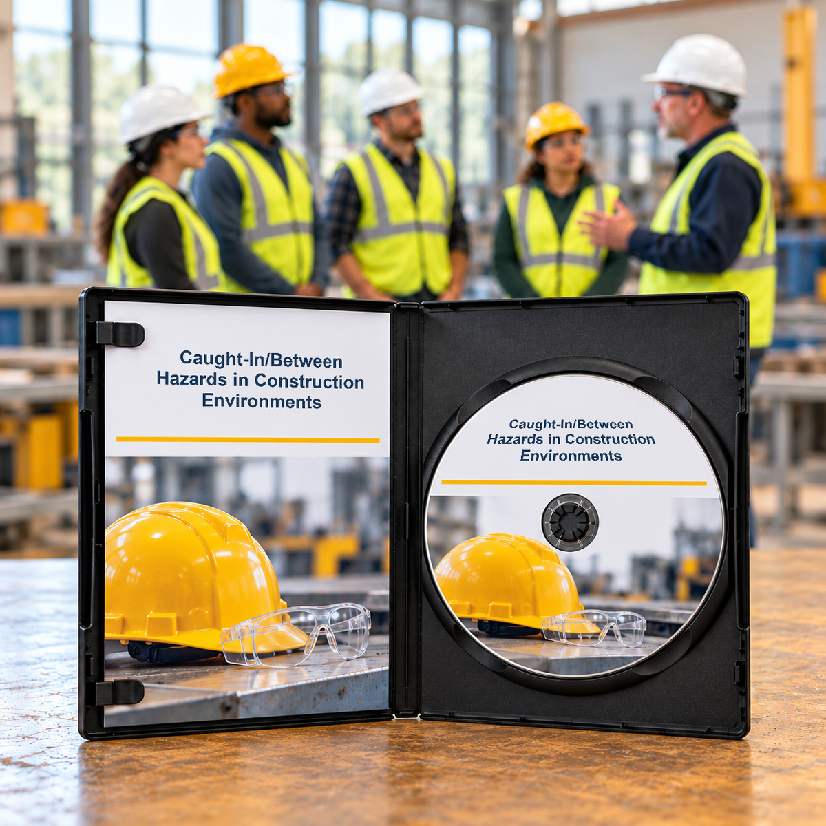 Caught-In/Between Hazards in Construction Environments Training — DVD
