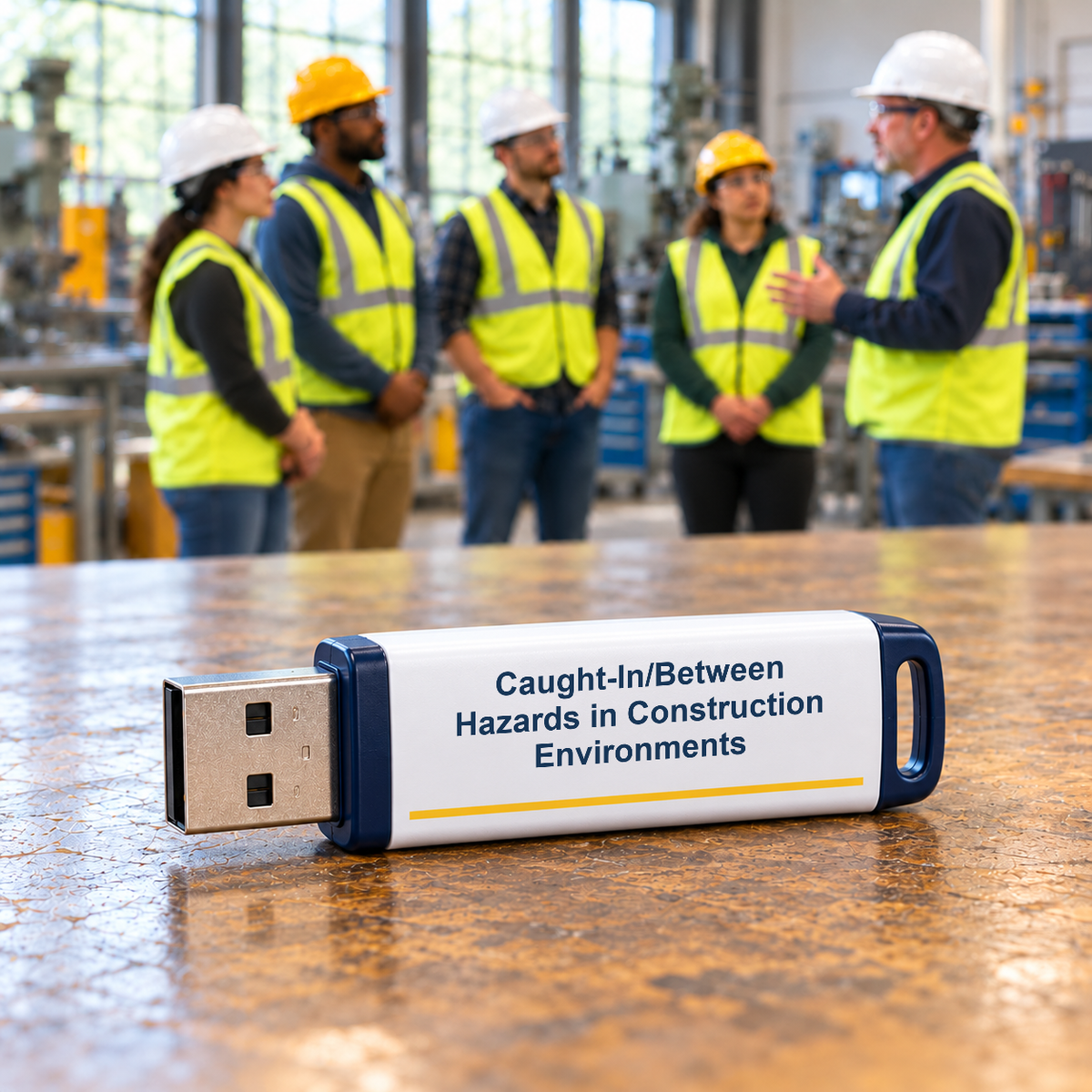 Caught-In/Between Hazards in Construction Environments Training — USB